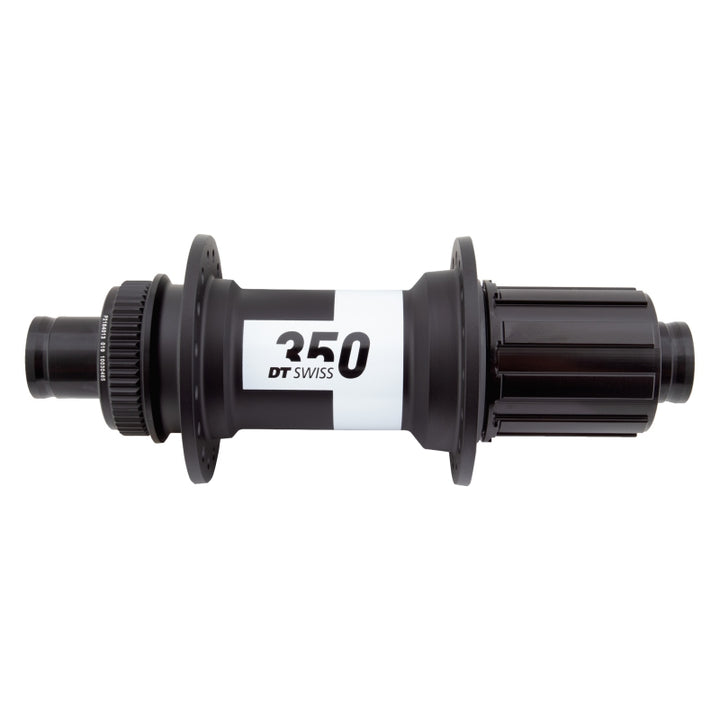 Buje trasero DT Swiss 350 - 12 x 148 mm Center-Lock HG11 MTN Negro 32H 36pt