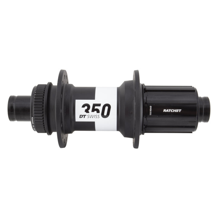 Buje trasero DT Swiss 350 - 12 x 142 mm Center-Lock HG11 Road Black 28 agujeros 36 puntos