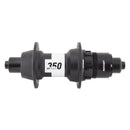 Buje trasero DT Swiss 350 - QR x 130 mm Freno de llanta XDR Negro 24H 36pt