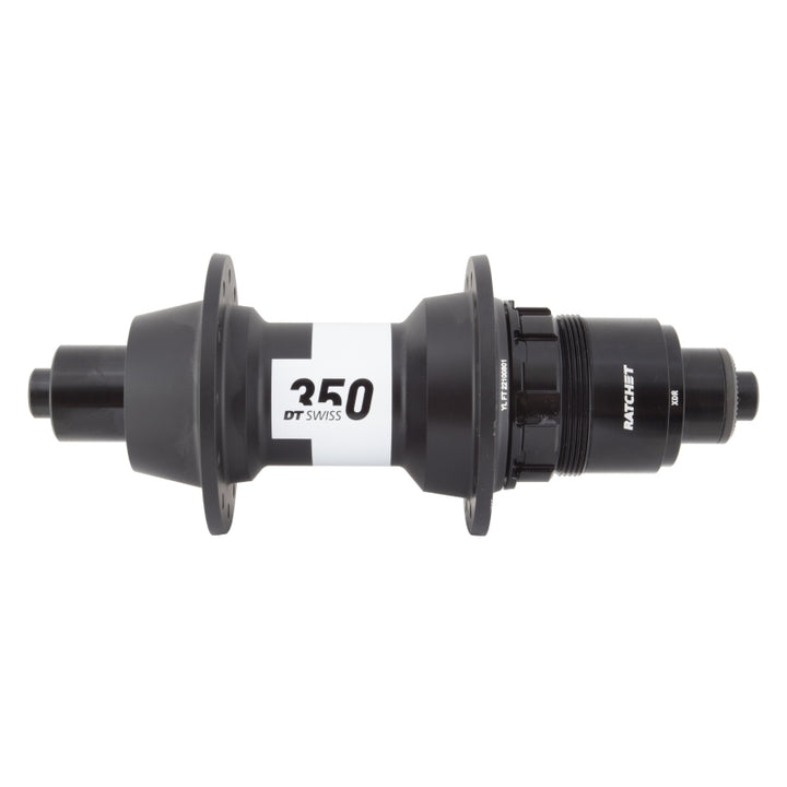 Buje trasero DT Swiss 350 - QR x 130 mm Freno de llanta XDR Negro 24H 36pt
