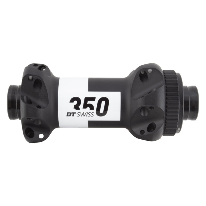 DT Swiss 350 Front Hub - 12 x 100mm Center-Lock Black 24h Straight Pull