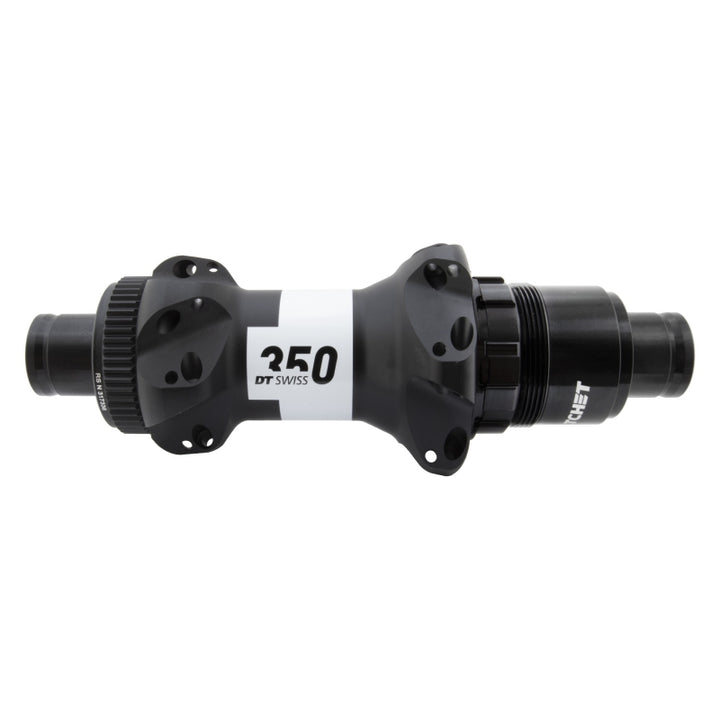DT Swiss 350 Rear Hub - 12 x 142mm Center-Lock XDR BLK 24H Straightpull 36pt Straight Pull