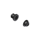 Kit de conversión de eje delantero DT Swiss - 5 mm de liberación rápida, ajuste a presión, negro