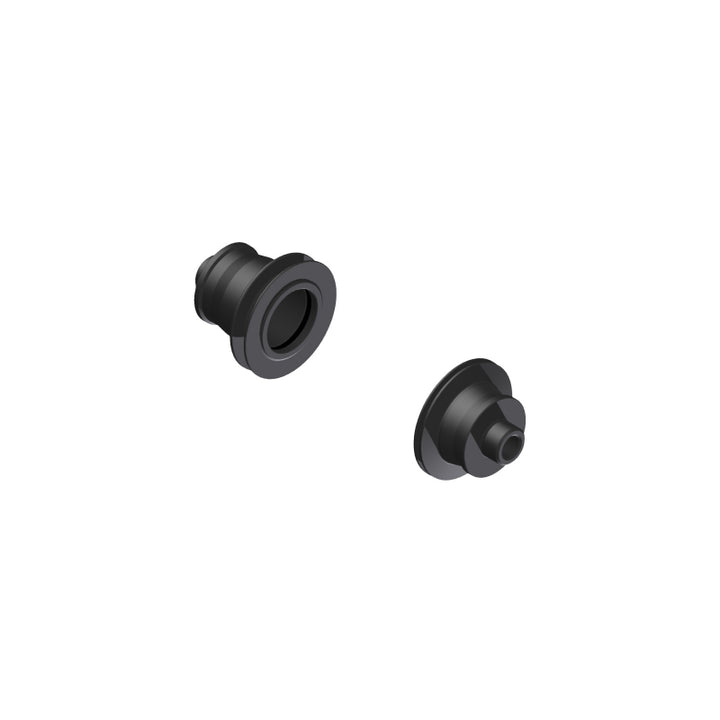 Kit de conversión de eje delantero DT Swiss - 5 mm de liberación rápida, ajuste a presión, negro