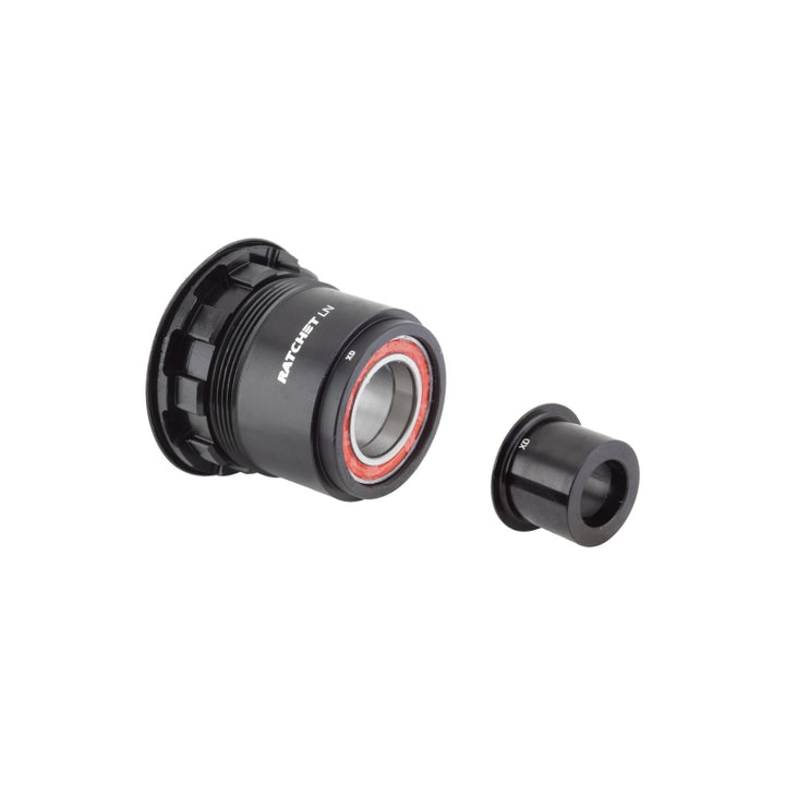 Cuerpo de buje libre DT Swiss Ratchet LN - Kit de rodamientos sellados de aluminio SRAM XD estándar con tapa de extremo de 12 x 142/148 mm