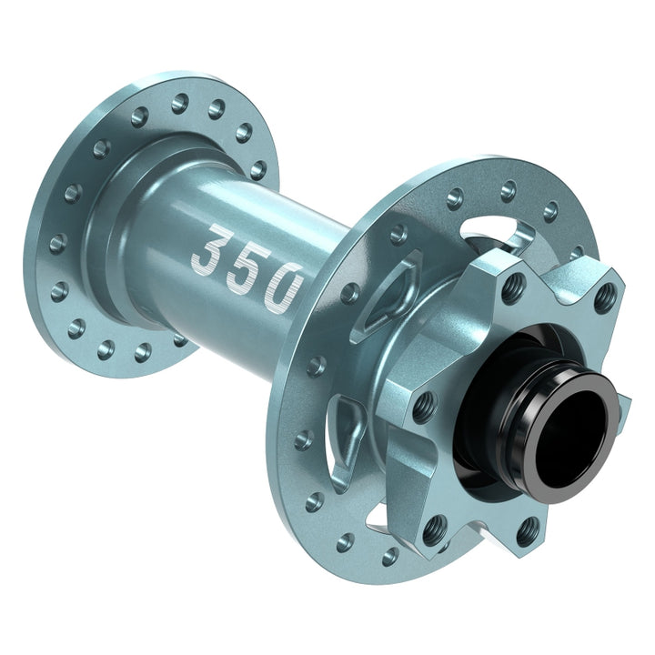 DT Swiss 350 Front Hub - 15 x 110mm 6-Bolt Limited Edition Turquoise 32H