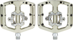 Renthal Revo-DHC Pedals - Dual Sided Clipless Platform Alloy 9/16" AluGold Shimano SPD