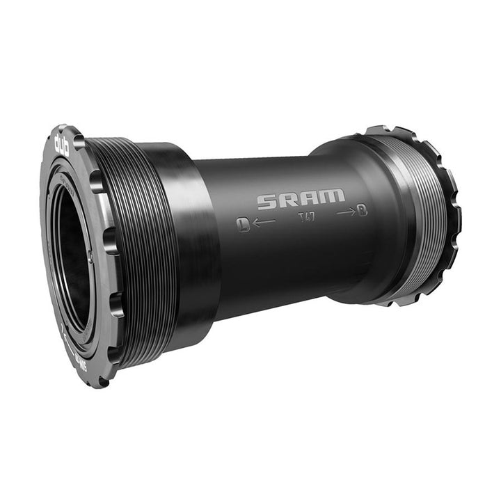 Pedalier cerámico SRAM DUB Wide T47 - T47 85,5 mm, ancho de carretera, negro