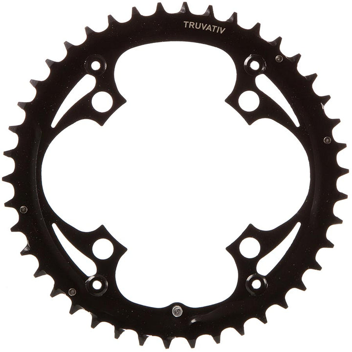 Anillo de acero TruVativ Trushift 42T x 104 mm BCD, negro V4