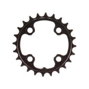 TruVativ/SRAM 24T x 64 mm, 9 velocidades/plato 2x10, aleación negra