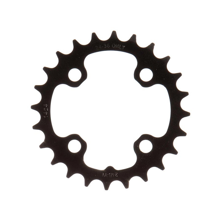 Plato TruVativ Trushift 24T x 64 mm, negro, de acero