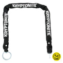 Candado de cadena enchufable Kryptonite 912 - Para candado de anilla de 9 mm y 120 cm de longitud, color negro