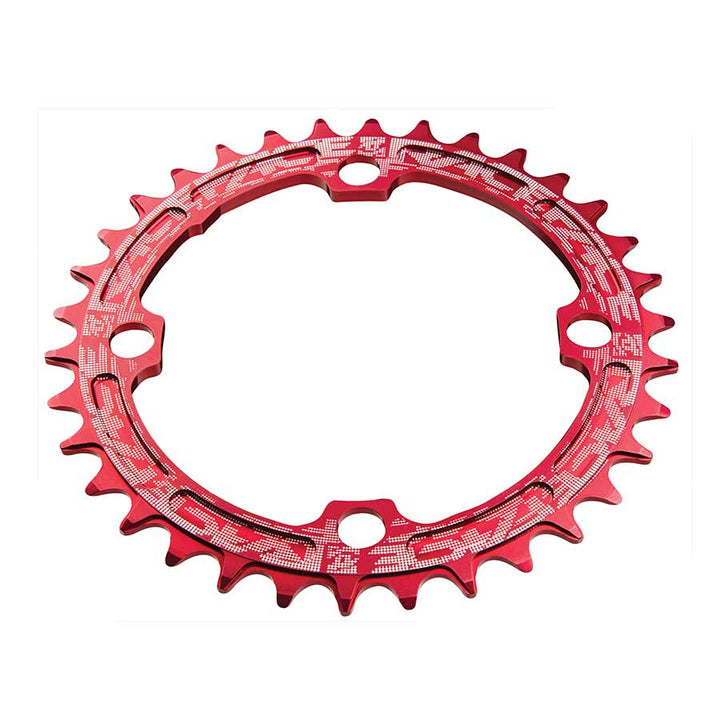 Plato estrecho y ancho RaceFace: 104 mm BCD 30 dientes Rojo