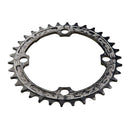 Plato estrecho y ancho RaceFace: 104 mm BCD 34 dientes Negro