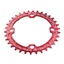 Plato estrecho y ancho RaceFace: 104 mm BCD 34 dientes Rojo