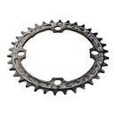 Plato estrecho y ancho RaceFace: 104 mm BCD 36 dientes Negro