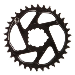 Plato SRAM X-Sync 2 Eagle SL de montaje directo, 34 dientes, Boost, 3 mm de desplazamiento, logotipo en negro y gris