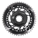 Plato SRAM Red AXS 2x Dientes: 33/46 Velocidad: 12 BCD: Par de montaje directo Aluminio Gris