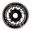 Plato SRAM Red AXS 2x Dientes: 37/50 Velocidad: 12 BCD: Par de montaje directo Aluminio Gris