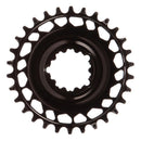 Works Components GEO SRAM GXP Chainring Teeth: 30 Speed: 12 BCD: Direct Mount SRAM 3 Bolt Front 7075-T6 Aluminum Black