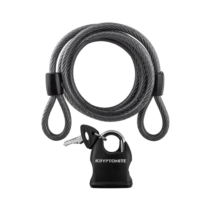 Candado de cable Kryptonite KryptoFlex con llave: 6 x 8 mm
