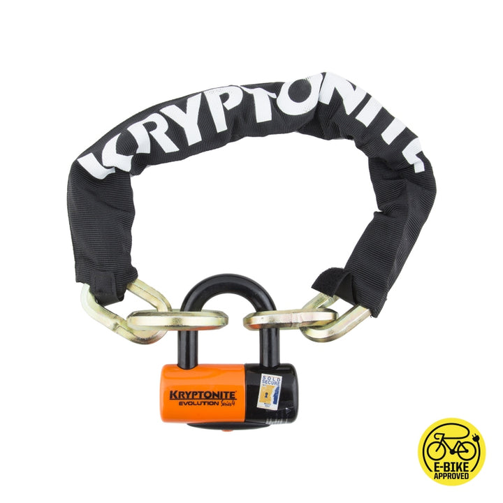 Cadena con anilla de cincha Kryptonite New York 1275 Evolution Disc Lock 2.5" 70 cm