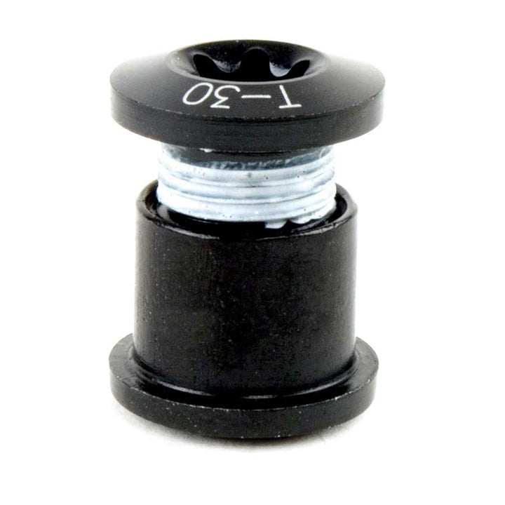 Juego de tuercas y pernos para plato doble de aleación Torx T-30 Full Speed ​​Ahead, color negro