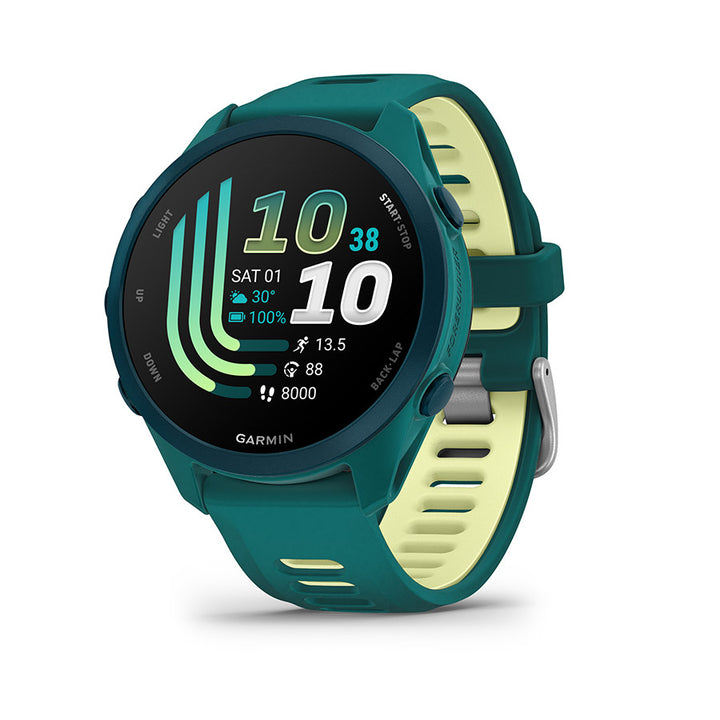 Garmin Forerunner 170 Music - Teal Green / Citron