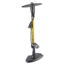 Bomba de pie digital Topeak JoeBlow Sport - Manómetro digital de 160 psi/11 bar TwinHead DX5 BLK/YLW