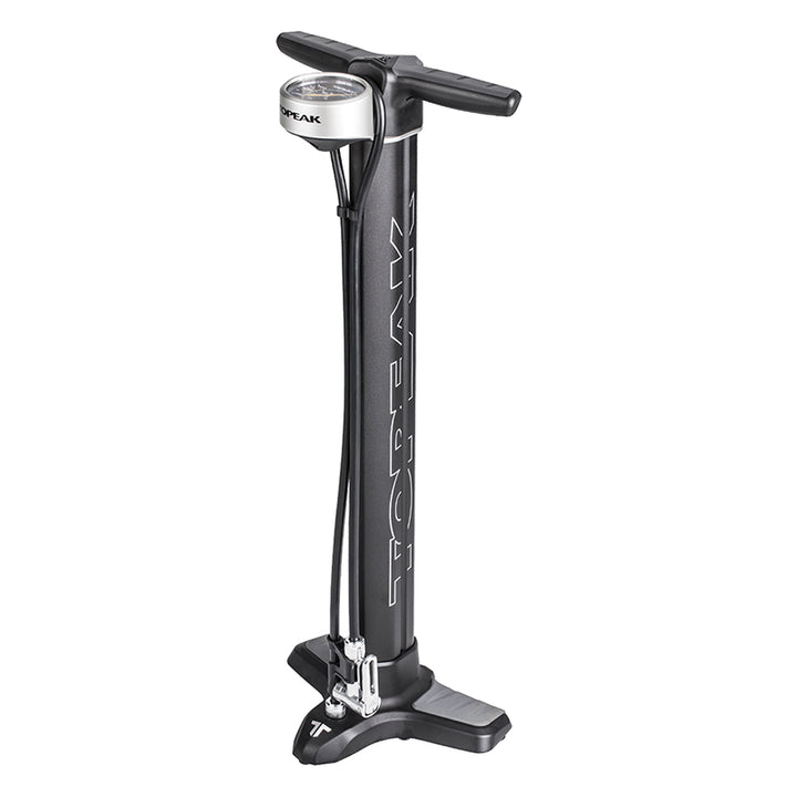 Bomba de pie Topeak Joe Blow Twin Turbo SmartHead negra