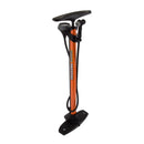 Bomba de pie Pedros Prestige naranja/negro
