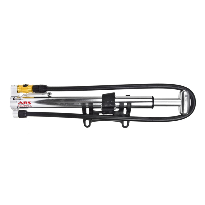 Bomba de cuadro de alta presión Lezyne Micro Floor Drive HP, color plata
