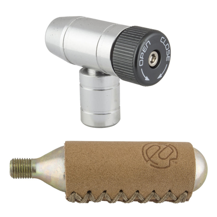 Inflador de CO2 Shiny Object de Portland Design Works: cartucho de 16 g con funda