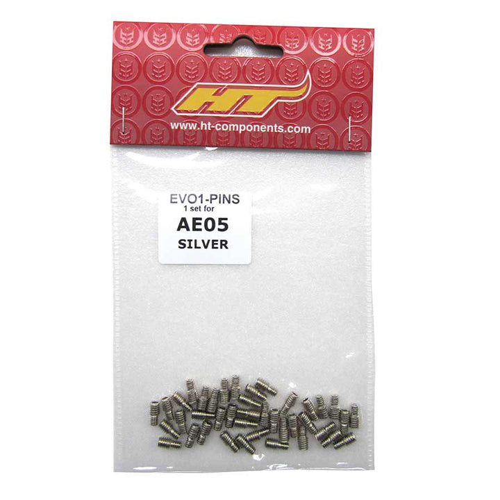 Pin Kit Ht HT Components AE05(EV01) Pedal Pin Kit - Silver