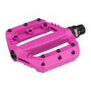 Pedales SDG Slater rosa neón