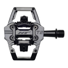 HT Components T2 Pedals - Dual Sided Clipless Platform Aluminum 9/16