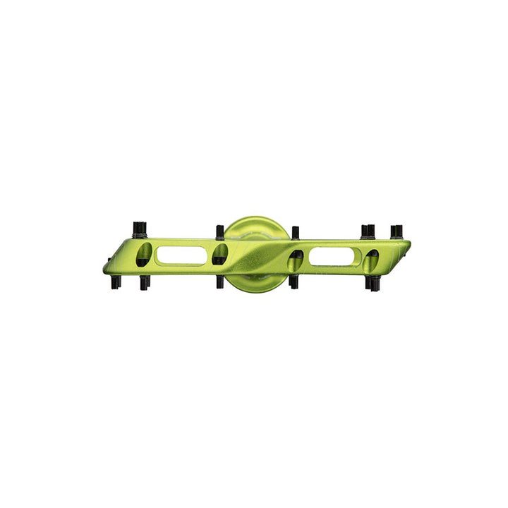 Pedales RaceFace Atlas - Plataforma de aluminio de 9/16" Verde