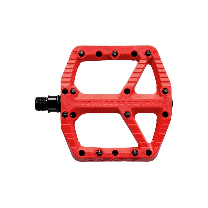 Pedales SDG Comp - Plataforma Composite 9/16" Rojo