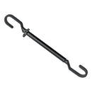 Adaptador de cuadro de tubo superior de barra transversal ajustable Delta: negro