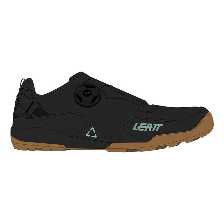 Zapatillas de MTB Leatt 6.0 para mujer, color negro, talla 8