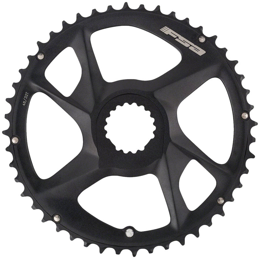 Full Speed Ahead Energy Modular Direct Mount Chainring - 46t Outer Ring FSA Direct Mount For use 30t Inner Ring BLK