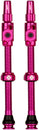 Muc-Off Big Bore Lite Tubeless Valve Stems - 2XLarge 70mm  Pink