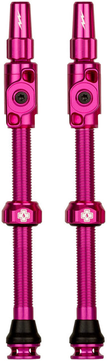 Muc-Off Big Bore Lite Tubeless Valve Stems - 2XLarge 70mm  Pink