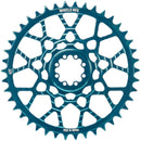 Wheels Manufacturing Gravel Direct Mount Chainring - 42t SRAM 8-Bolt Direct Mount 6.5mm Inboard Offset T-Type Chain Compatible Teal
