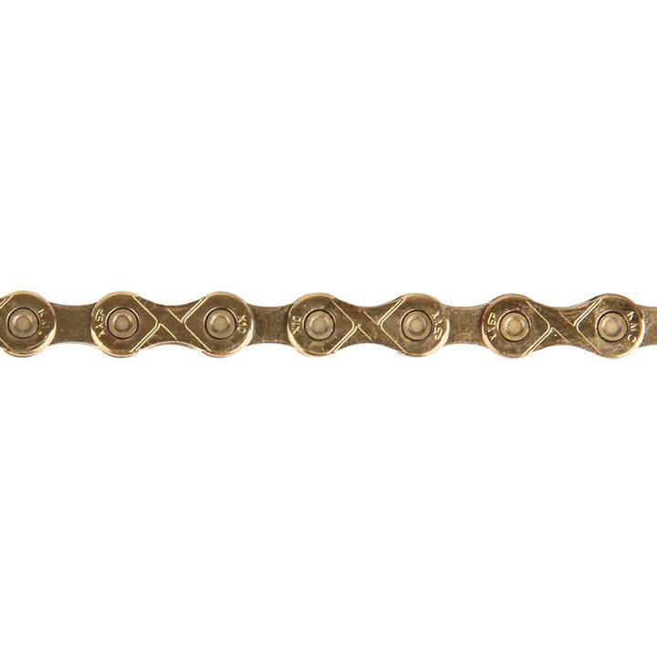 Cadena KMC X10 - 10 velocidades, 116 eslabones, color dorado
