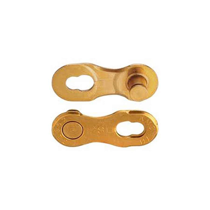 KMC MissingLink-12 Connector - 12-Speed Ti Gold 2 Pairs/Card