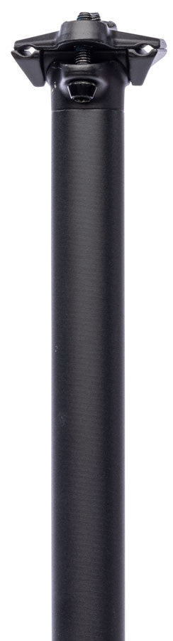 Teravail Stratum Seatpost - 27.2 x 400mm 0mm Offset Black
