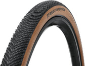 Continental Terra Competition Tire - 700 x 40 Tubeless Folding BLK/Transparent Grip Trail Casing E25