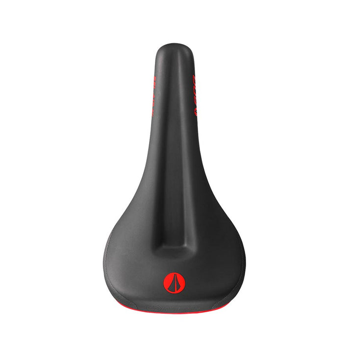 Sillín SDG Bel-Air V3 Max con raíles de aleación de lujo, negro/rojo