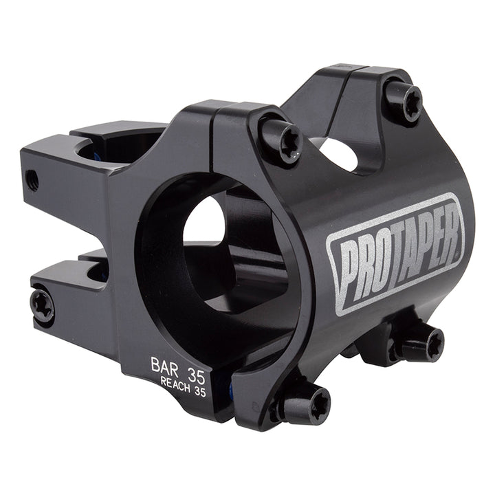 ProTaper Trail Stem - 35mm Clamp +/-0 1 1/8" Aluminum Stealth Black